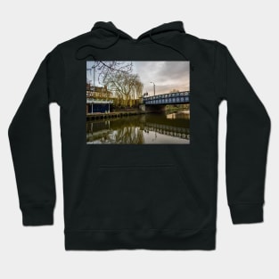 Foundry Bridge over the River Wensum, Norwich Hoodie